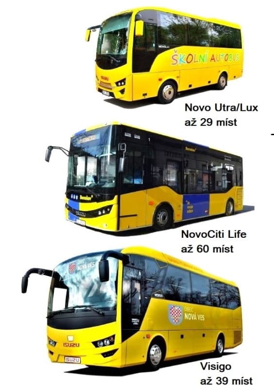 Minibusy pro obce a školy