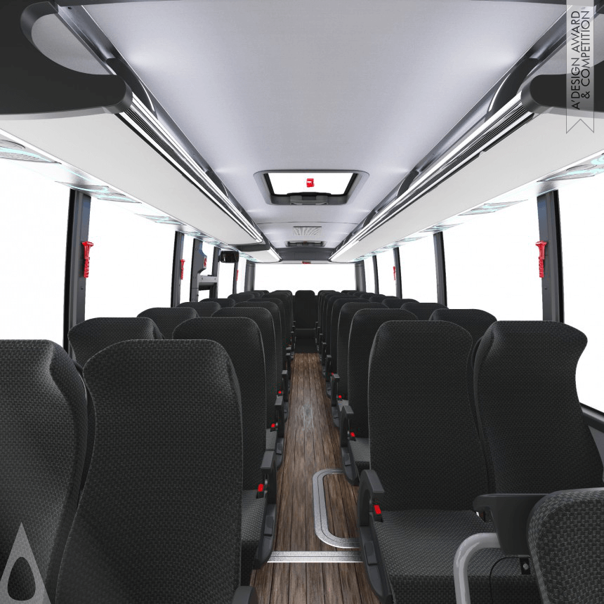 Isuzu Grand Toro - pohled do autobusu