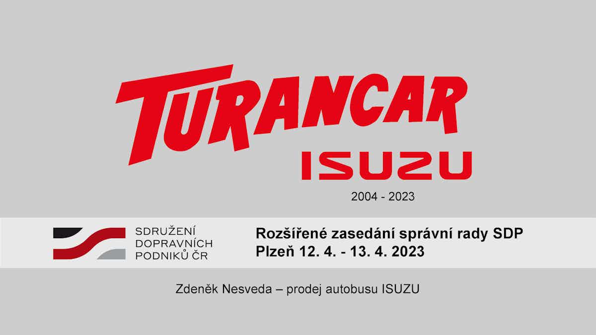 Minibus ISUZU na zasedání Sdružení dopravních podniků ČR background image